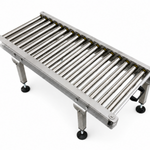 Esteira Transportadora de Rolos em Aço Inox